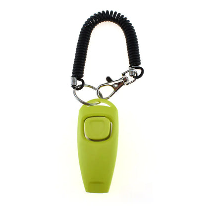2-in-1 Dog Clicker & Whistle for Obedience & Recall Training