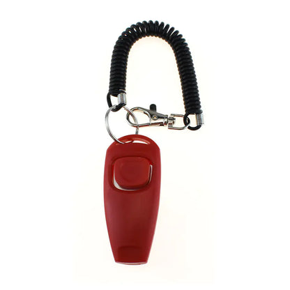 2-in-1 Dog Clicker & Whistle for Obedience & Recall Training