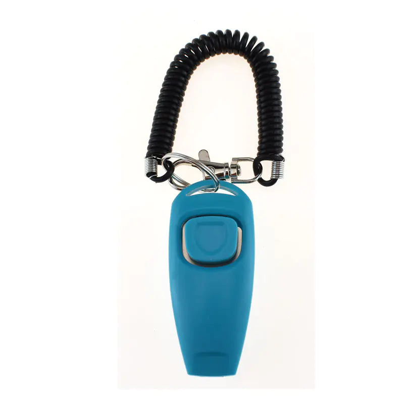 2-in-1 Dog Clicker & Whistle for Obedience & Recall Training