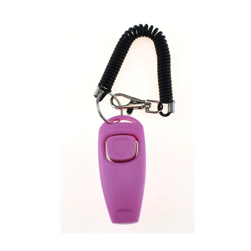 2-in-1 Dog Clicker & Whistle for Obedience & Recall Training