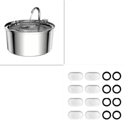 Furtaztic Flow™ Stainless Steel Dog Fountain
