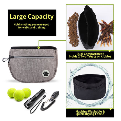 Dog Training Treat Bag – Fast Access, No Mess
