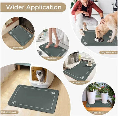 Quick-Dry Splash Mat