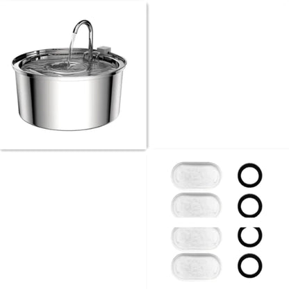 Furtaztic Flow™ Stainless Steel Dog Fountain