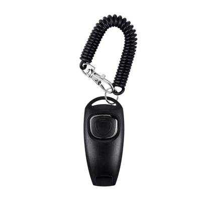 2-in-1 Dog Clicker & Whistle for Obedience & Recall Training