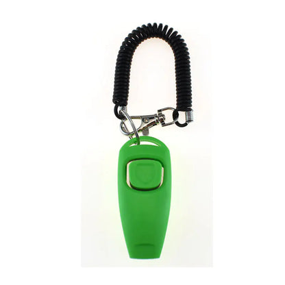 2-in-1 Dog Clicker & Whistle for Obedience & Recall Training
