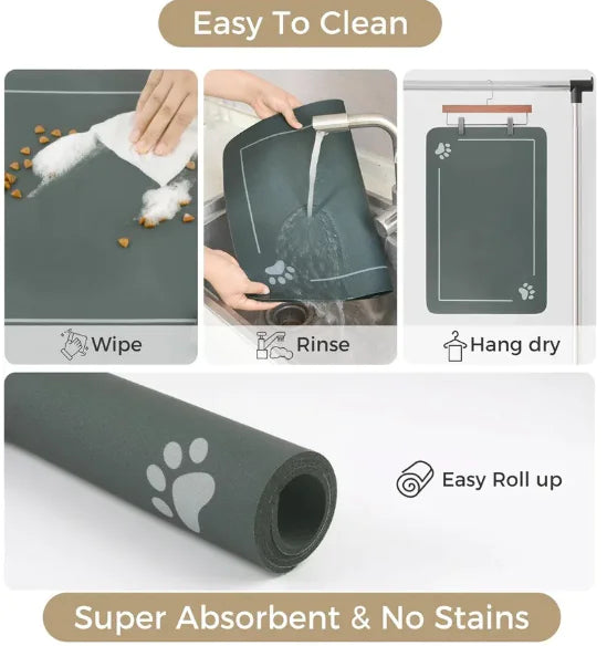 Quick-Dry Splash Mat