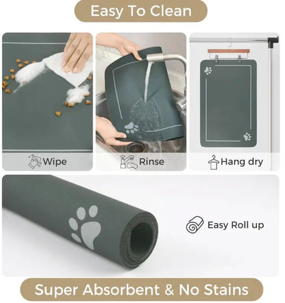 Quick-Dry Splash Mat